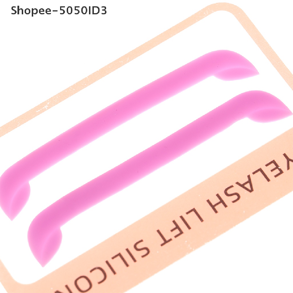 [HOT] 1pasang Silicone Eyelash Lift Silicone Lash Lift Perm Pads Cetakan Pengeriting Bulu Mata [ID]