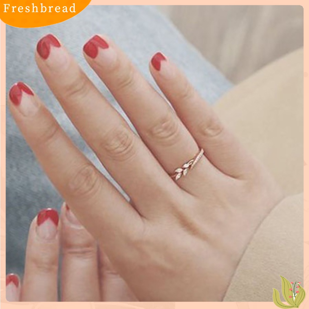 &lt; Freshbread &gt; Fashion Wanita Bunga Cubic Zirconia Jari Cincin Pengantin Pertunangan Perhiasan Hadiah