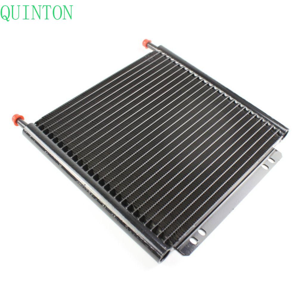 Quinton Transmission Oil Cooler Universal Pengganti Otomatis Manual Aluminium Teletransmission Convertor Rapid Cool Plate