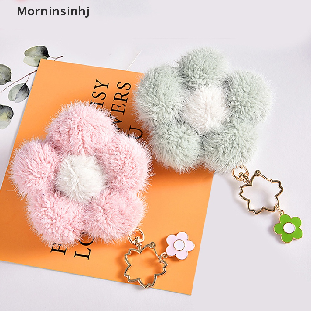 Mornin Fashion Mewah Bunga Matahari Bunga Gantungan Kunci Wanita Lucu Tas Liontin Aksesoris Gantungan Kunci Mobil Key Ring Baru Perhiasan Hadiah id