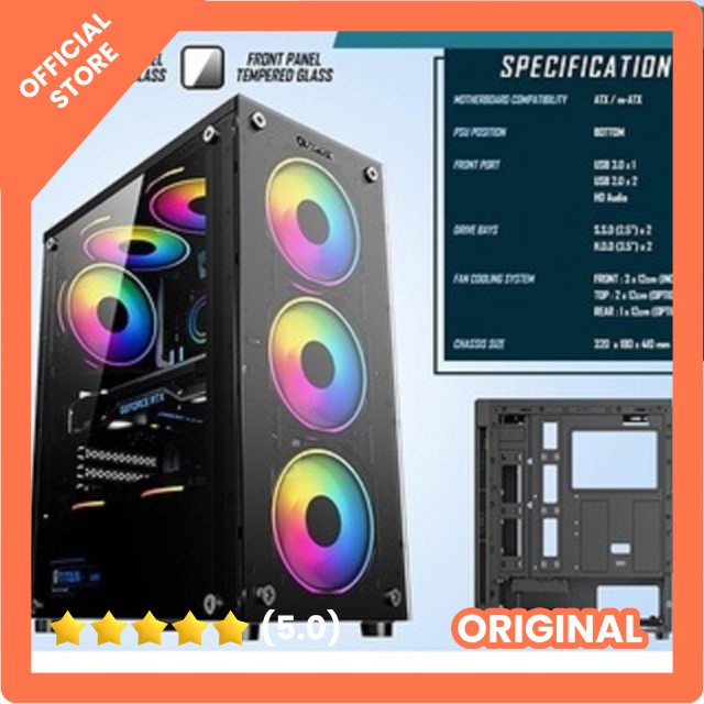 PC GAMING FULLSET CORE I5 4590 SSD 8GB VGA2GD3/SSD/HDD