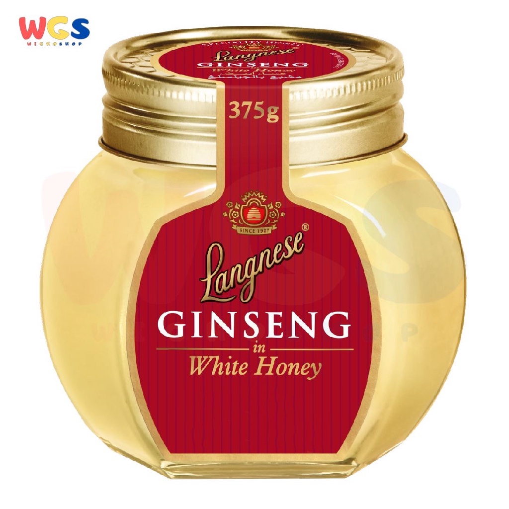 Langnese Ginseng in White Honey 375g - Madu