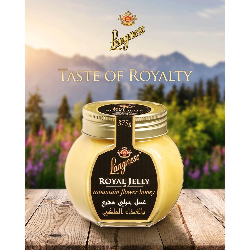 Langnese Royal Jelly Mountain Flower Honey 375 gr - Madu Royal Jelly