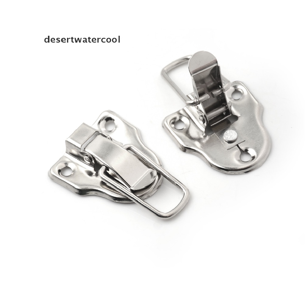 Deid 2Pcs Vintage Perhiasan Kotak Kayu Pengait Kait Gesper Clasp Furniture Hardware Martijn