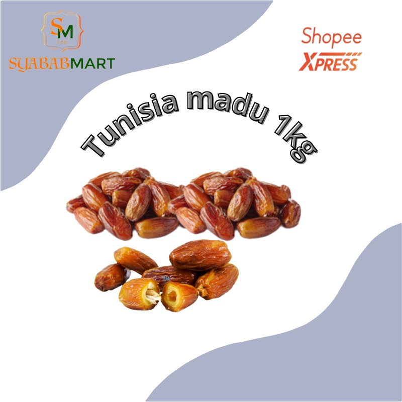 

[Ready-Stock] Kurma Tunisia Madu 1 Kg Tuneese Bukan Palm Fruit / Kurma Tunisia Import / Kurma Palm Frutt