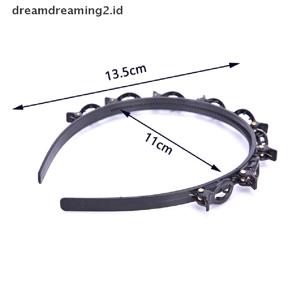 (hot) Double Bangs Hairstyle Hairpin Hairdressing Hairpin Bando Hiasan Kepala Wanita//