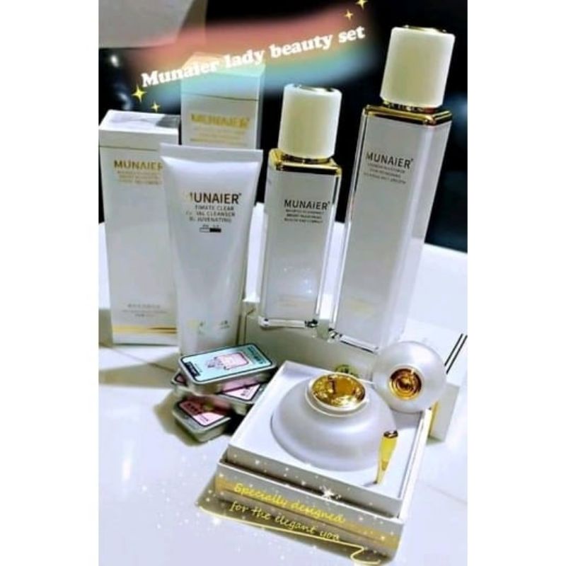 MUNAIER LADY CREAM FORMULA BY SINGAPORE PRODUKSI BY HONGKONG UTK KULIT KUSAM DAN JERAWAT SEKALIGUS M