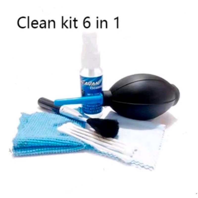 Cleaning Kit Set Multifungsi Pembersih LCD Kamera Lensa Monitor Laptop Keyboard