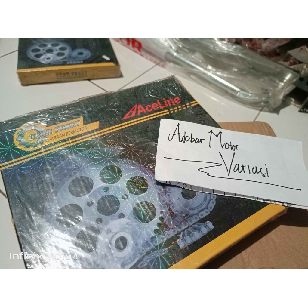 GEAR SET / GEAR SET YAMAHA / GEAR SET RX KING