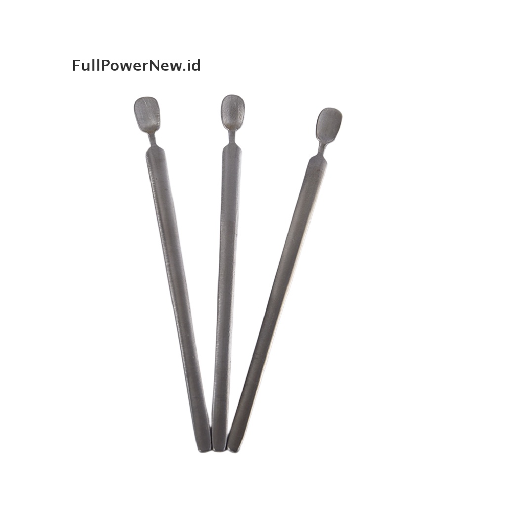 Power Manicure Pedicure Alat Perawatan Nail Art Kutikula Pendorong Trimmer Cleaner Sendok Beauty ID