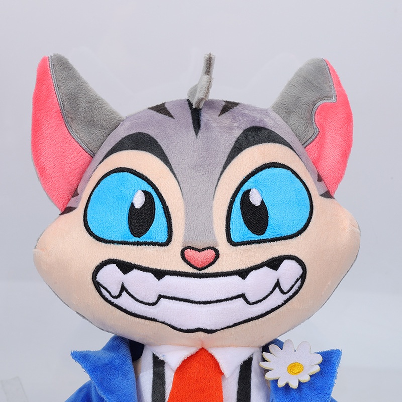 25cm Lackadaisy Rocky Rickaby Anime Comic Peripheral Mainan Mewah Boneka Hewan Hadiah Dekorasi