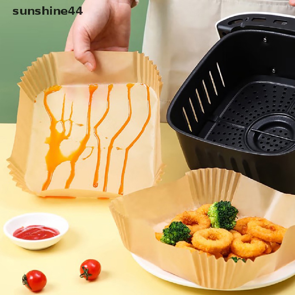 Sunshine Kitchen Air Fryer Paper Bake Kertas Penyerap Minyak Air Fryer Accesories Disposabl ID