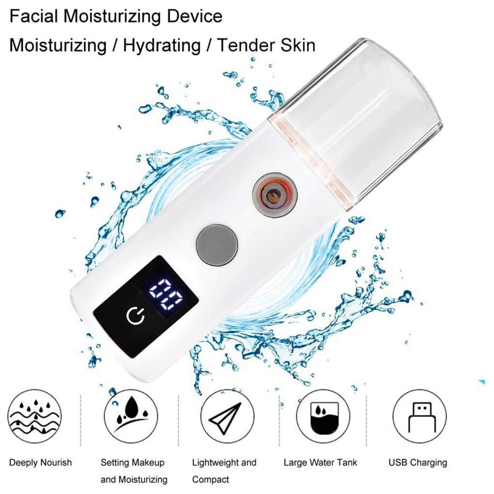 40ml Facial Mist Sprayer Cool Mist Facial Steamer Handy Mist Sprayer Pelembab Dan Hydrating Untuk Perawatan Kulit