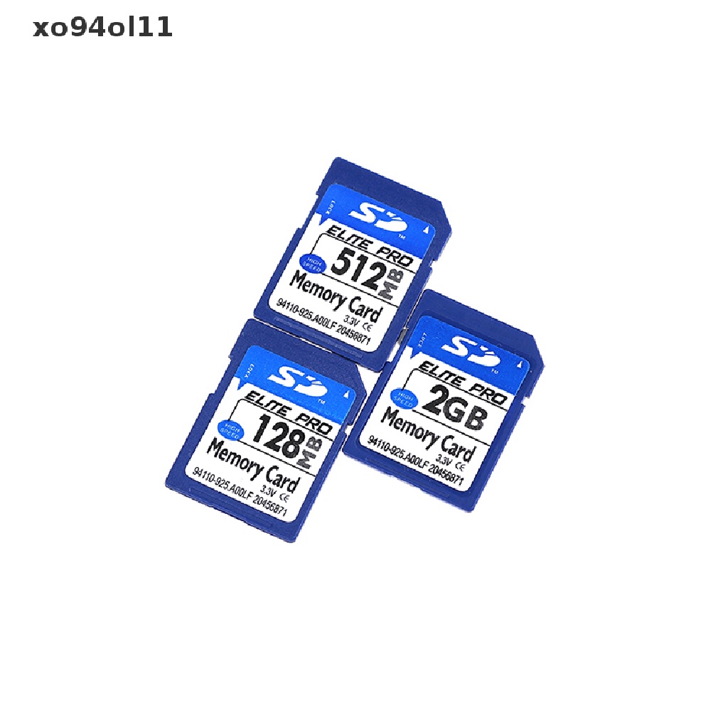 Xo 128MB 256MB 512MB 2GB 4GB SD standard card Aman Memori digital OL