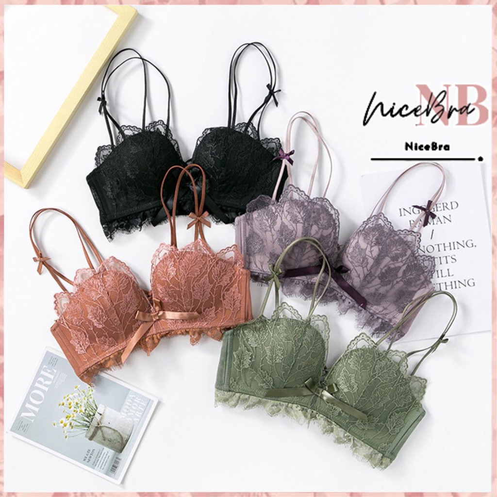 Nicebra Bra BH Push Up Premium Japan Tanpa Kawat Wanita 9030