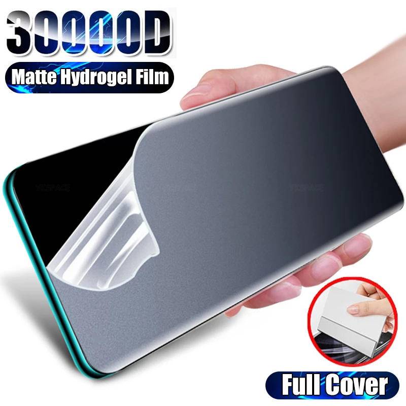 NOVA 2pcs Film Hidrogel Matte Untuk Huawei P50 P40 P30 P20 Mate 50 40 30 20 Pro Y9 Y9S Prime Y7P Y7A Y7 Pro Y6P Pelindung Layar TPU Lembut Untuk Nova10 8i 7i 4 4e 3 3i 97 SE Y90 Y70 Plus