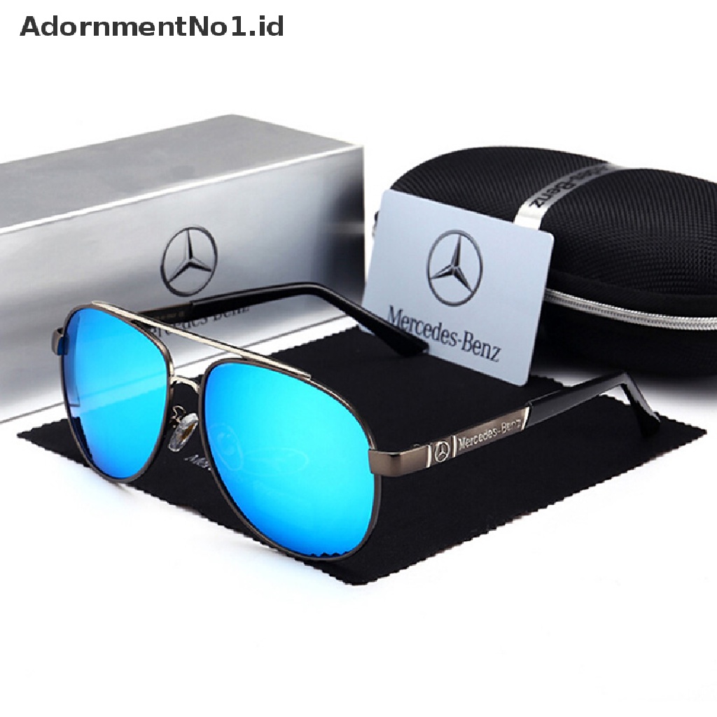 [AdornmentNo1] Kacamata Hitam Populer Benz Pria Memancing Polarizing Driving Sunglasses [ID]