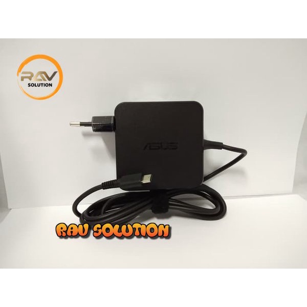 Charger Adaptor Asus ZenBook UX370 UX370U UX370UA 45 watt USB Type C - SET A