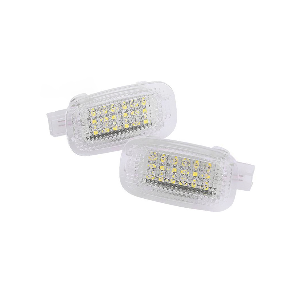 2pcs LED Pintu Milik Interior Footwell Light Luggage Trunk Glove Box Lampu Untuk Benz W169 W204 W216 W212 C207 X204 W221 C197