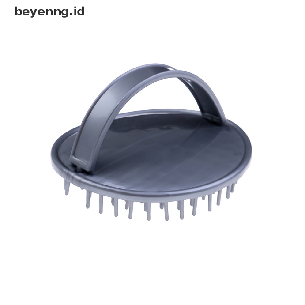 Beyen Shower Hair Shampoo Brush Sisir Silikon Pijat Kulit Kepala Perawatan Sikat Rambut Anti Selip ID
