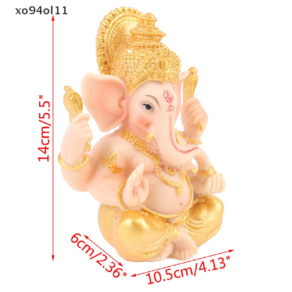 Patung Buddha Ganesha Dewa Emas XO Patung Dewa Gajah Ganesh Patung OL