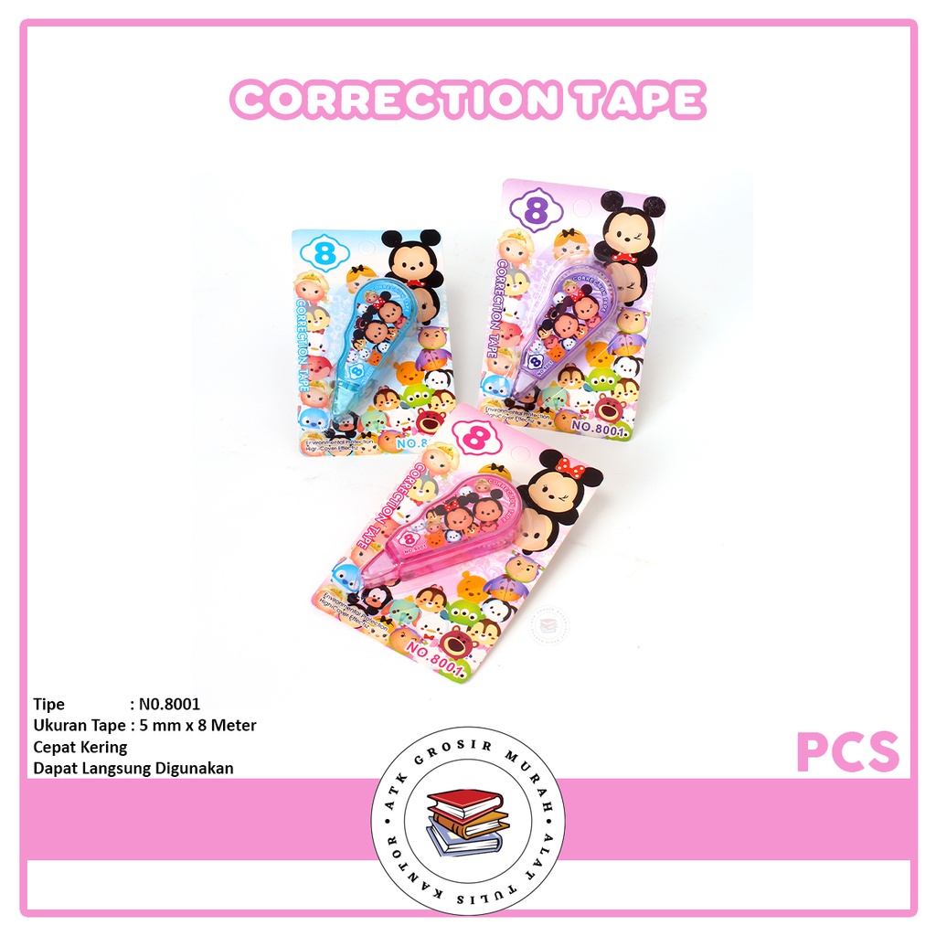 

Correction Tape 8001 TSUM - Pcs