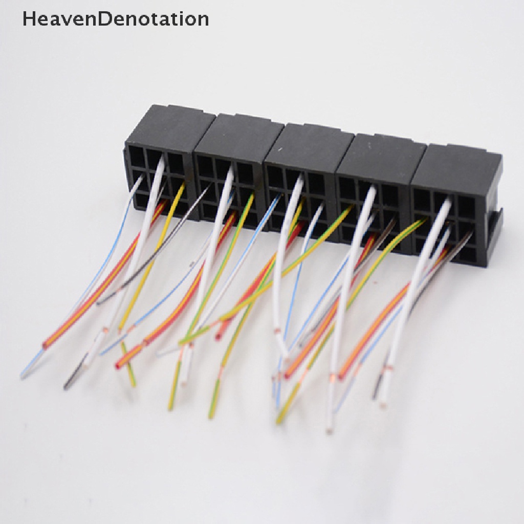 [HeavenDenotation] Bakelite Relay Socket Tahan Suhu Tinggi Relay Socket Relay Mobil 4pin 5pin Relay Otomotif Untuk Head Light Ac Dengan Relay Socket HDV