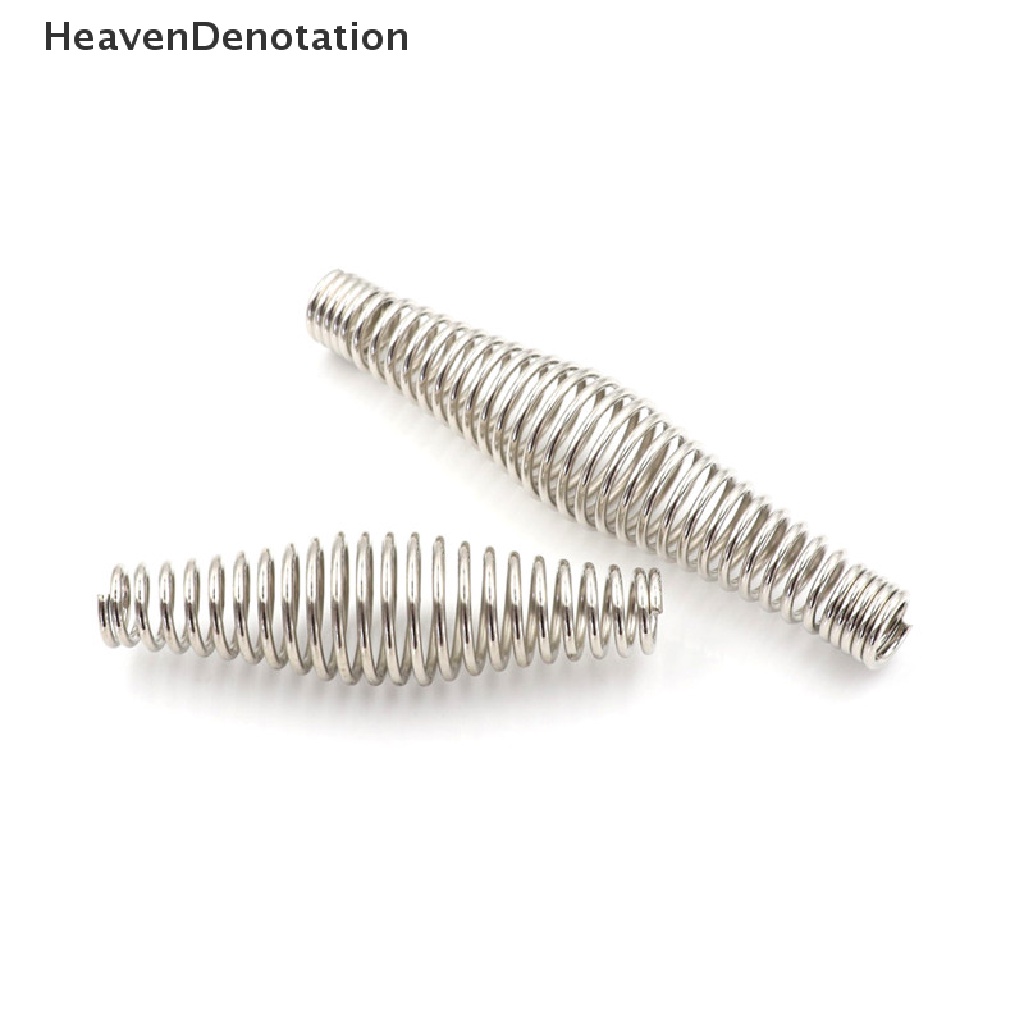 [HeavenDenotation] Metal BBQ Pit Grill Gagang Stainless Steel Spring Wood Tungku Kompor r HDV