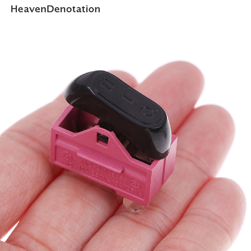 [HeavenDenotation] Saklar Pengering Rambut Rocker switch 3posisi OFF-ON-ON-ON boat switch HDV