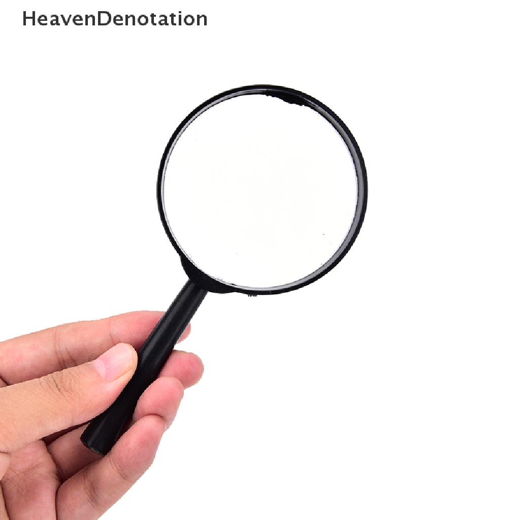 [HeavenDenotation] 1pcs Magnifier 60mm Handheld 5X Kaca Pembesar Genggam Low Vision Membaca HDV