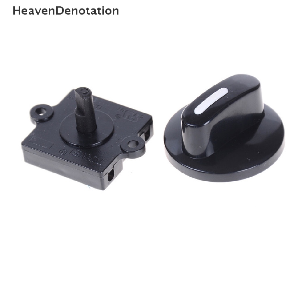 [HeavenDenotation] Kipas Angin 4posisi 3arah Selector Rotary Switch 13A 120VAC Dengan Knob 0 0 0 0 0 HDV
