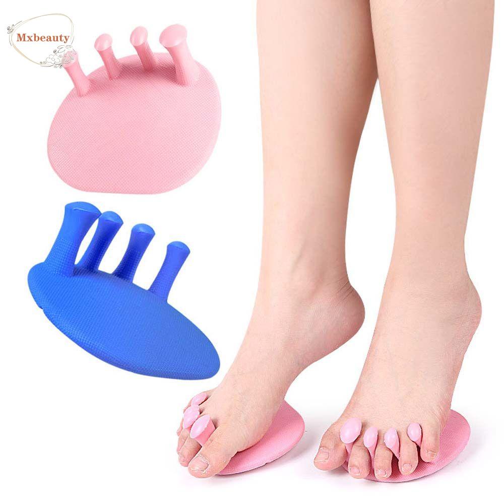 Mxbeauty Pemisah Jari Kaki Manicure Tipis Kaki Hip Pedicure Perawatan Toe Overlap Thumb Adjuster Nail Art Alat Pelurus Jari Kaki