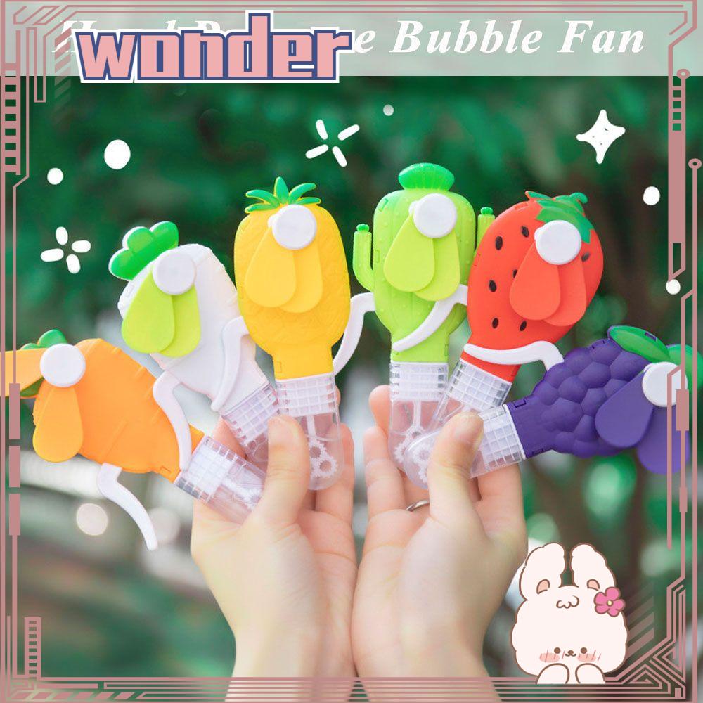 Wonder Hand Pressure Bubble Fan Wrist Strawberries Pineapples Hadiah Anak Mainan Gelembung Genggam