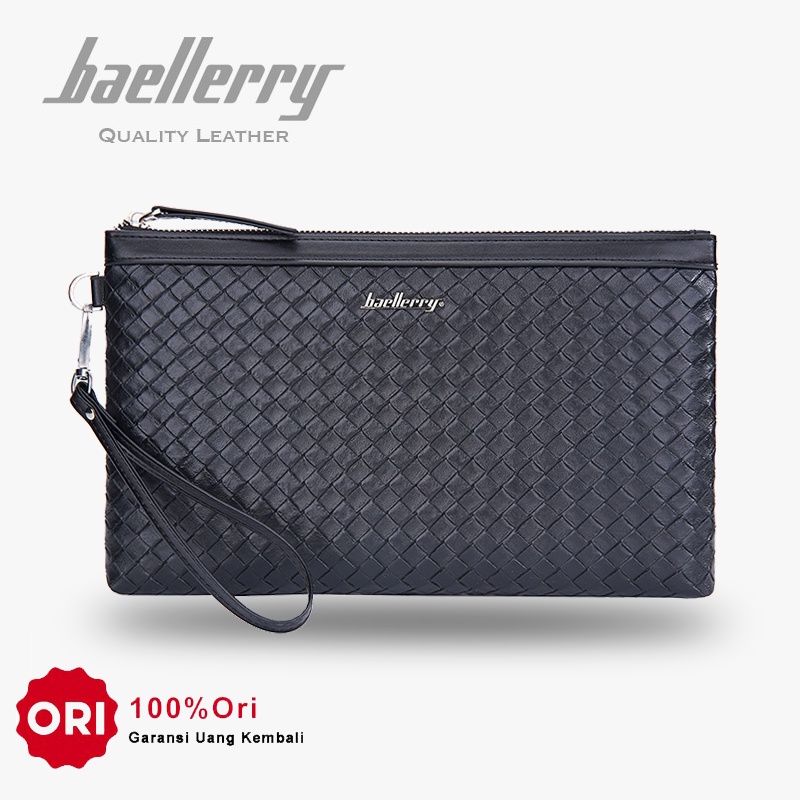 BAELLERRY S1131 Clutch Pria Wanita Bahan Kulit PU Leather Premium WATCHKITE WKOS