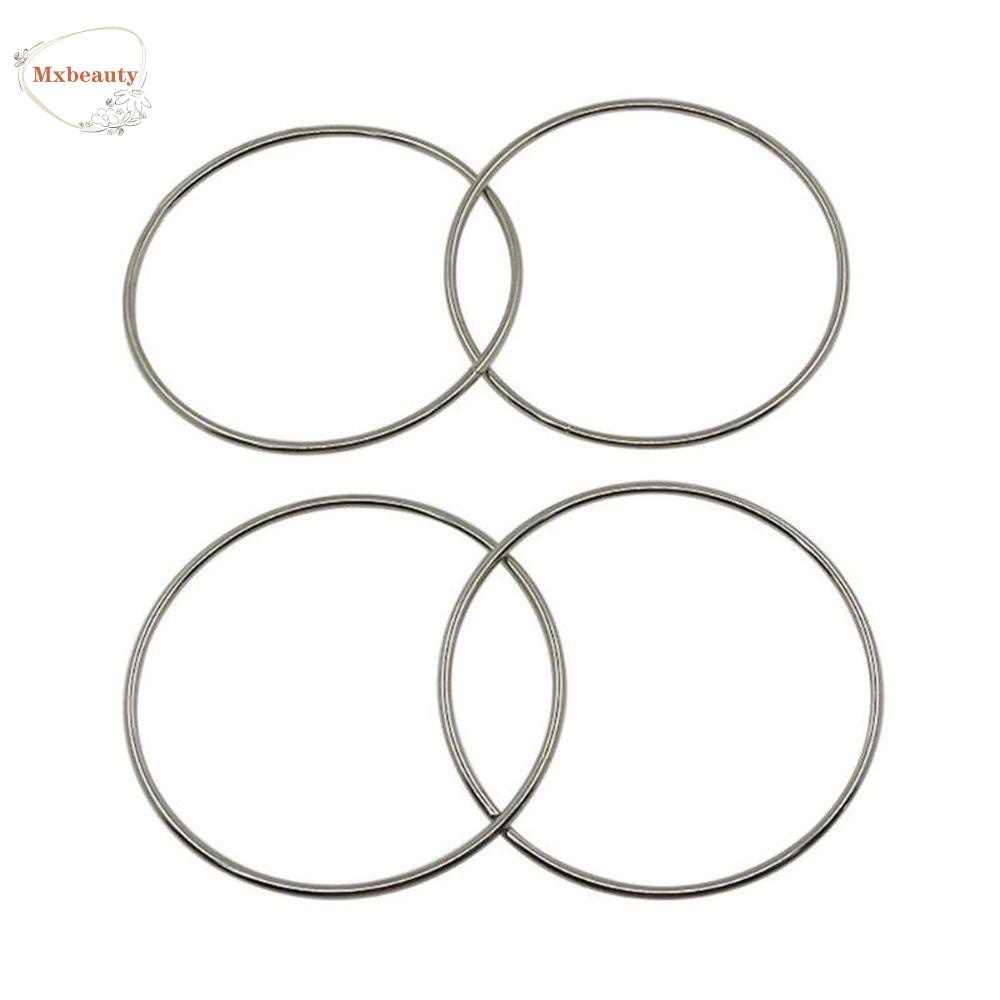 Mxbeauty Cincin Ajaib Magic Tools 4pcs Mainan Bermain Trik Sulap Magic Linking Hoops Alat Peraga Sulap Magic Iron Hoops