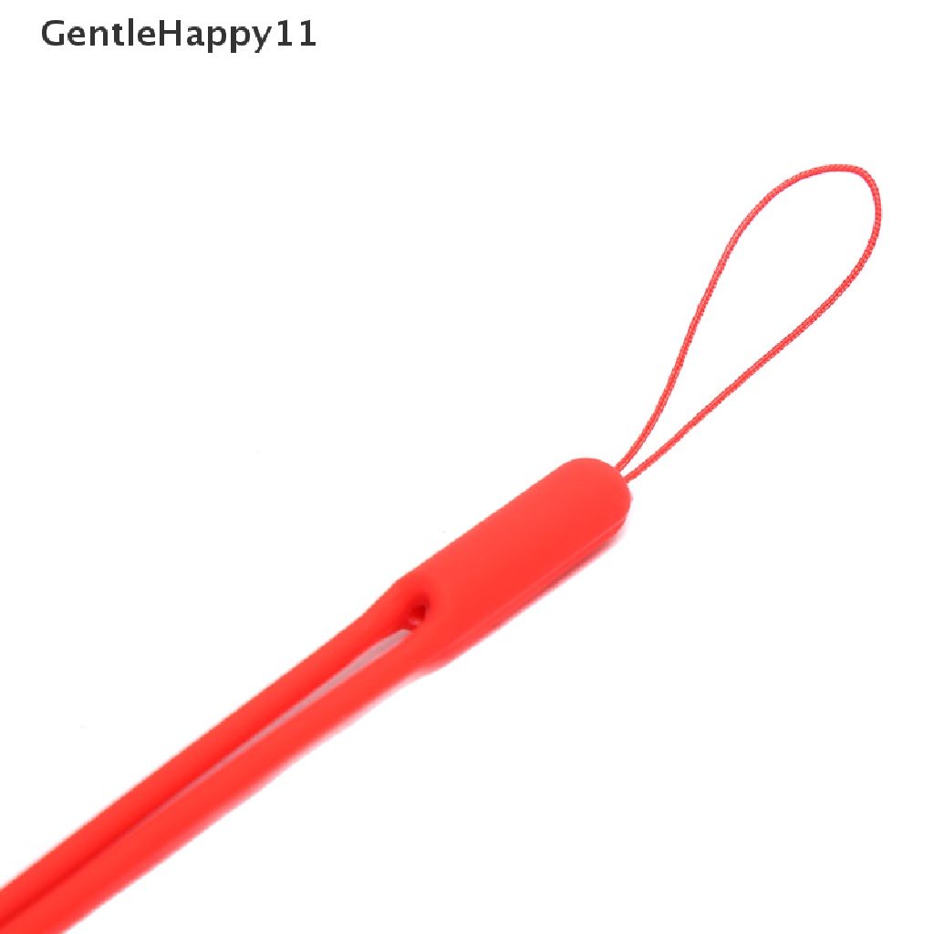 Gentlehappy Lembut Silikon Lanyard Pergelangan Tangan Ponsel Rantai Tali Gantungan Kunci DIY Tali Gantung id