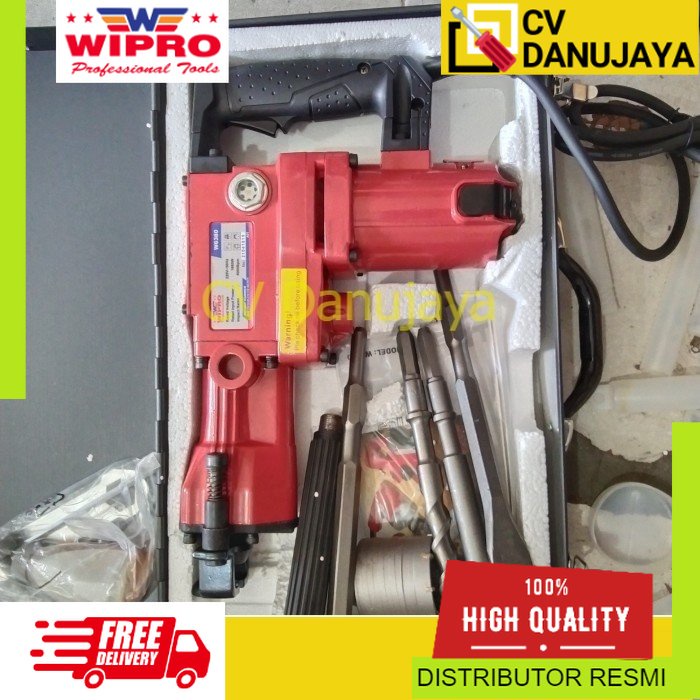 Bor listrik rotary hammer wipro W6380