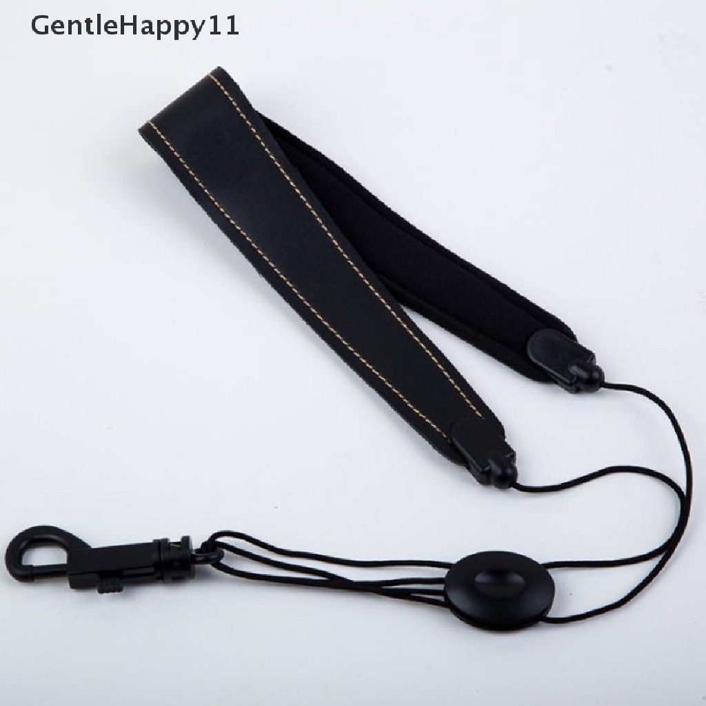 Gentlehappy Sax Strap Alto Saxophone Althorn Adjustable Neck Belt Tali Gantungan Sax Kulit id