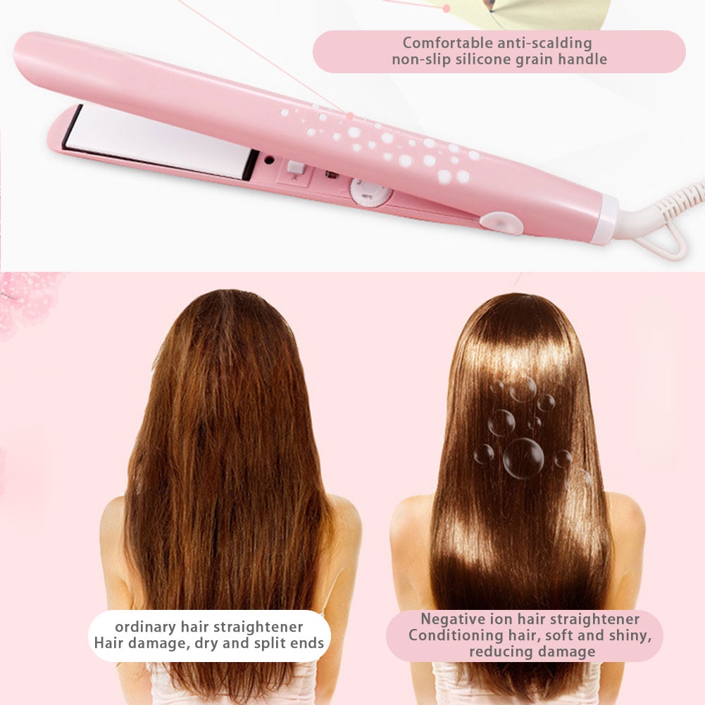 2 IN 1 Catokan Rambut Hair Straightener/Curly Catok Rambut Lurus