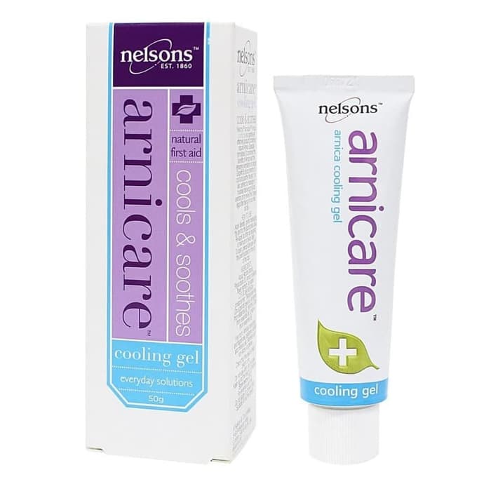 NELSONS ARNICARE COOLING GEL TUB 50 GR - OBAT NYERI OTOT KULIT KERING