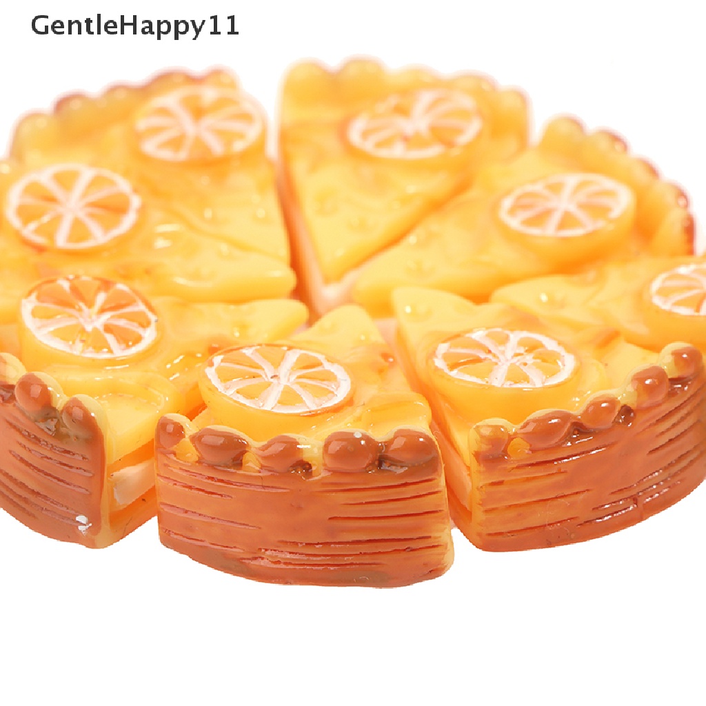 Gentlehappy 10pcs 1: 12rumah Boneka Miniatur Lucu Mini Kue Pastry Perhiasan Mainan Aksesoris id