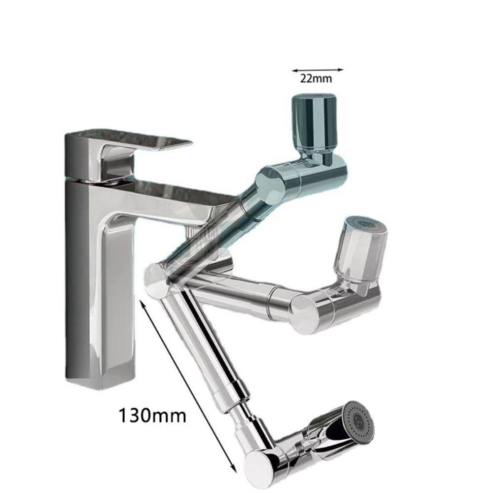 Populer Kran Rotasi Universal Multifungsi Untuk Keran Extension1440° Wastafel Robot Arm