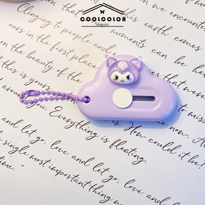 COD❤️Pemotong Mini Lucu Alat Tulis Siswa Scrapbook Memo Memotong Kertas Pemotong Kertas Paket- cl