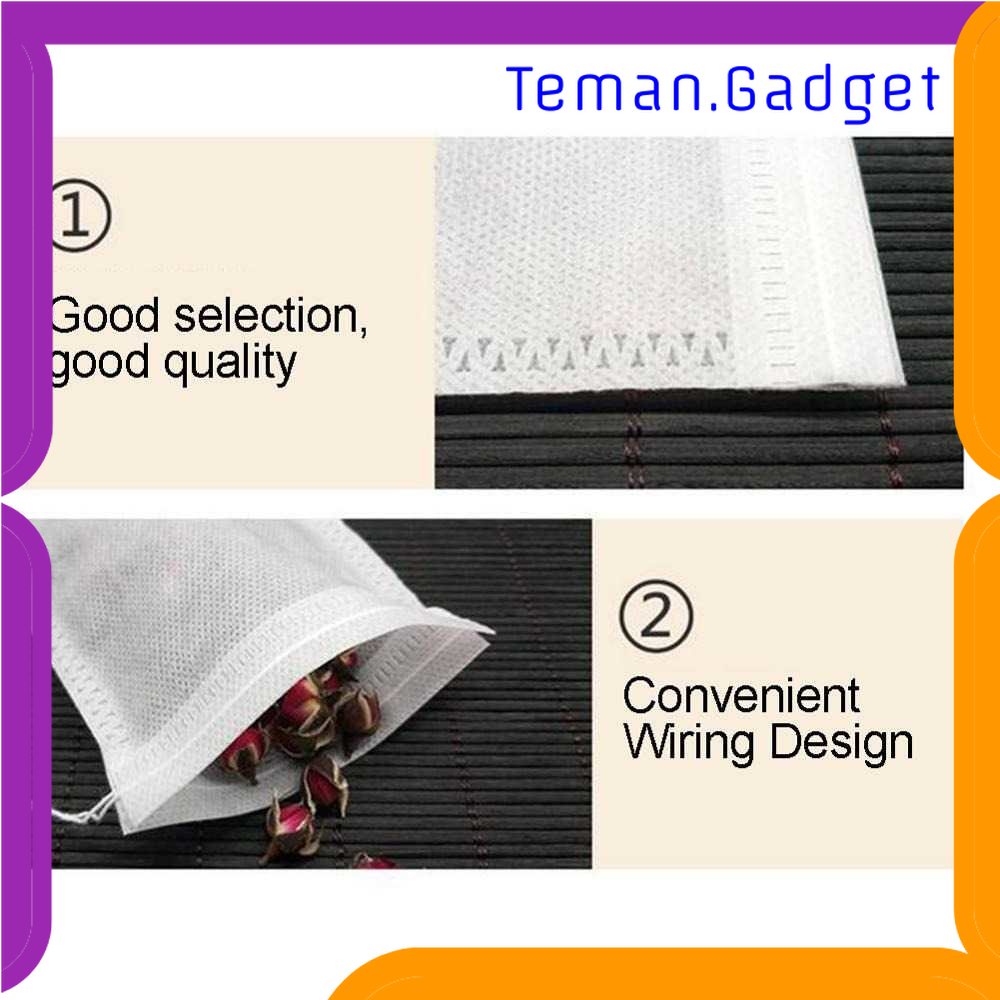 TG - DPR Miss Rose Kantong Filter Saringan Teh Teabag Disposable 100 PCS - M100