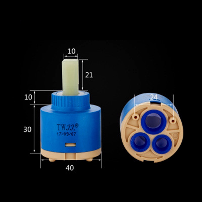 [lightoverflow2] Kuningan ABS Kran Shower Column Keramik Disc Cartridge Mixing Valve Mixer Shower [ID]