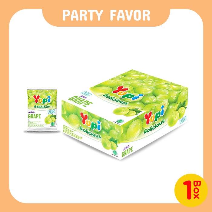 Yupi Bolicious White Grape Box