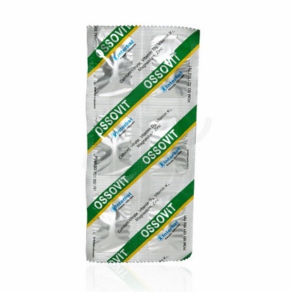 OSSOVIT STRIP 6 TABLET - MENCEGAH OSTEOPOROSIS