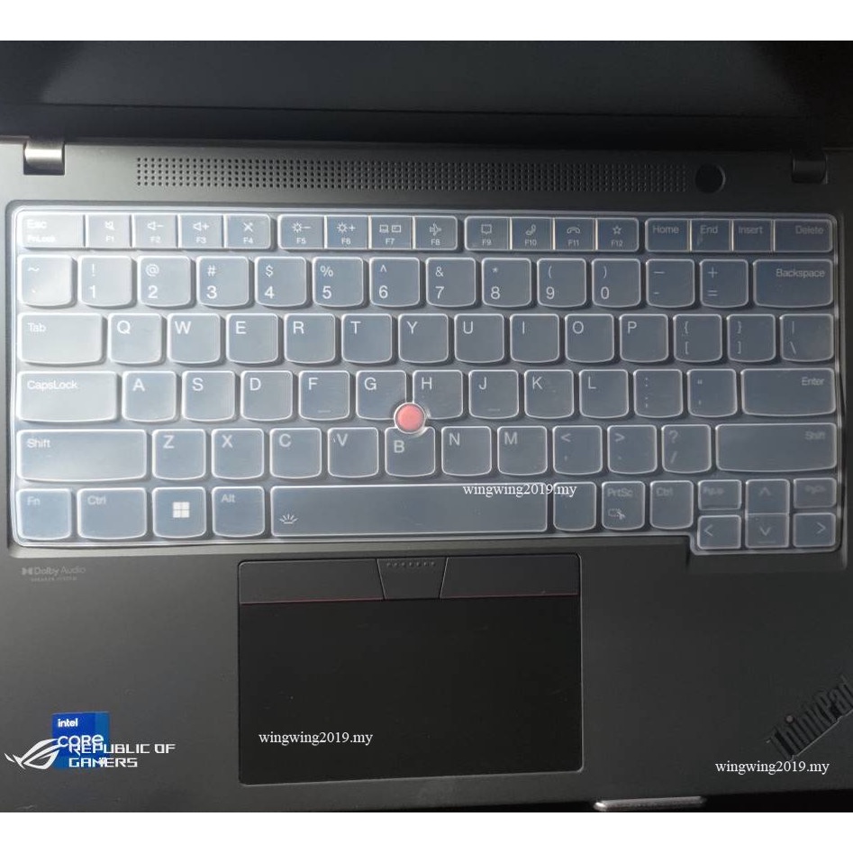 Pelindung Keyboard Lenovo Thinkpad T14 X1 Carbon 2022 Thinkpad L14 14 ''Inch Sarung Keyboard Silikon Case Anti Air Debu