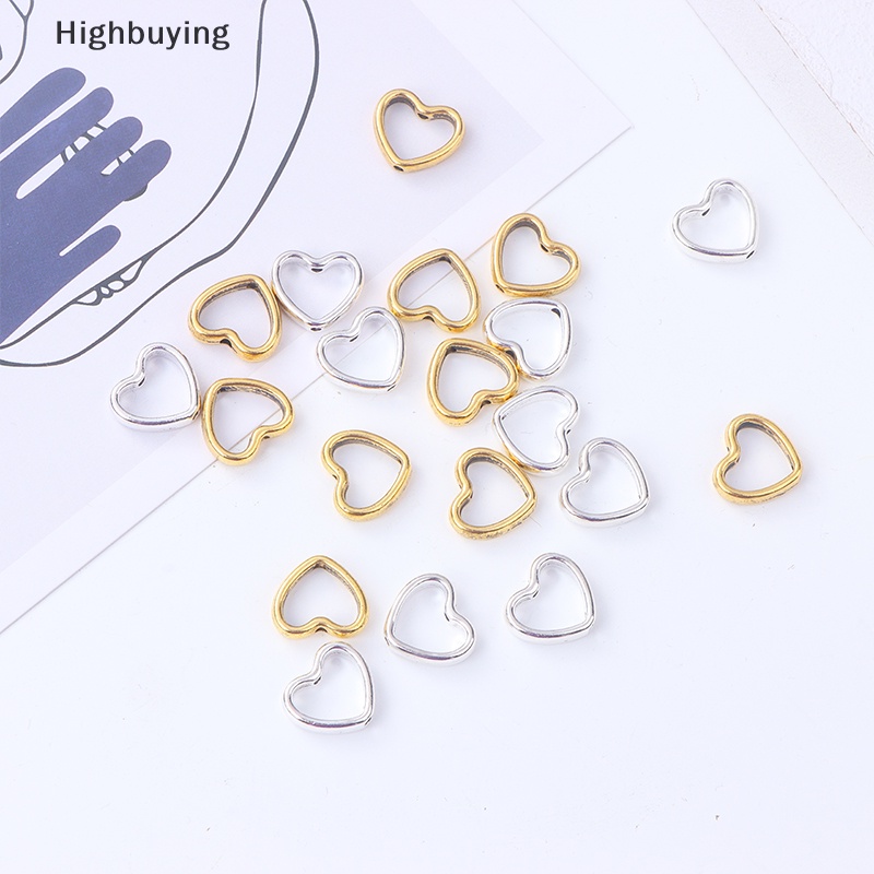 Hbid 10Pcs Cocok 6mm Manik-Manik Mix Vintage Retro Bead Ring Spacer Beads Cap DIY Gelang Beads Untuk Membuat Perhiasan Aksesoris Glory