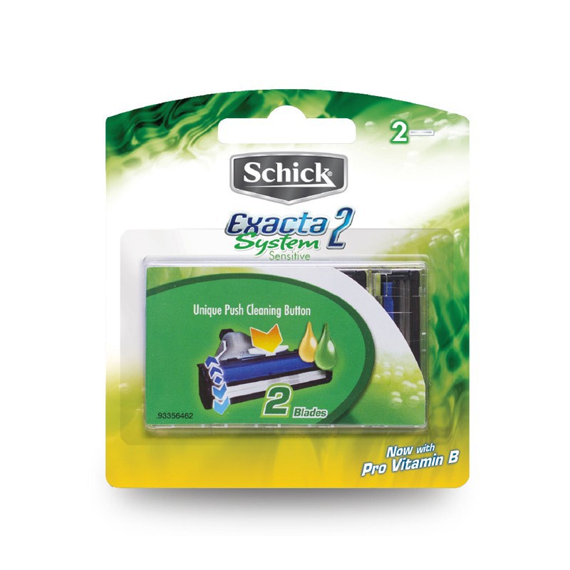 SCHICK Exacta 2 System Refill Isi 2 Cartridge